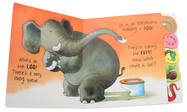 Бумажная книга «Who's in the Loo?», автор Жанна Уиллис - фото №1