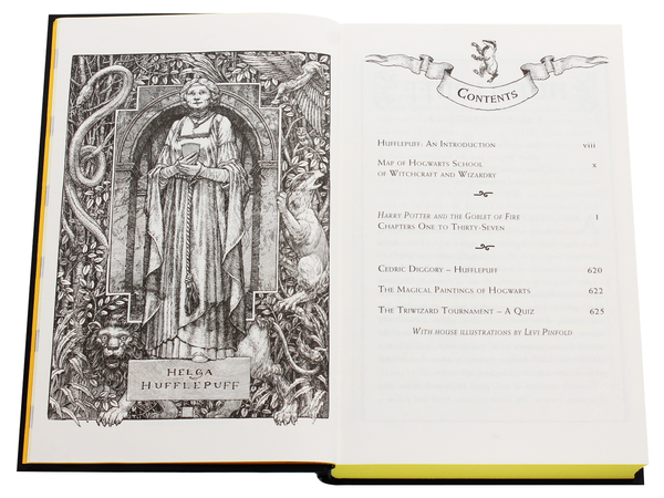 Бумажная книга «Harry Potter and the Goblet of Fire (Hufflepuff Edition)», автор Джоан Роулинг - фото №1
