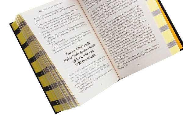 Бумажная книга «Harry Potter and the Goblet of Fire (Hufflepuff Edition)», автор Джоан Роулинг - фото №1