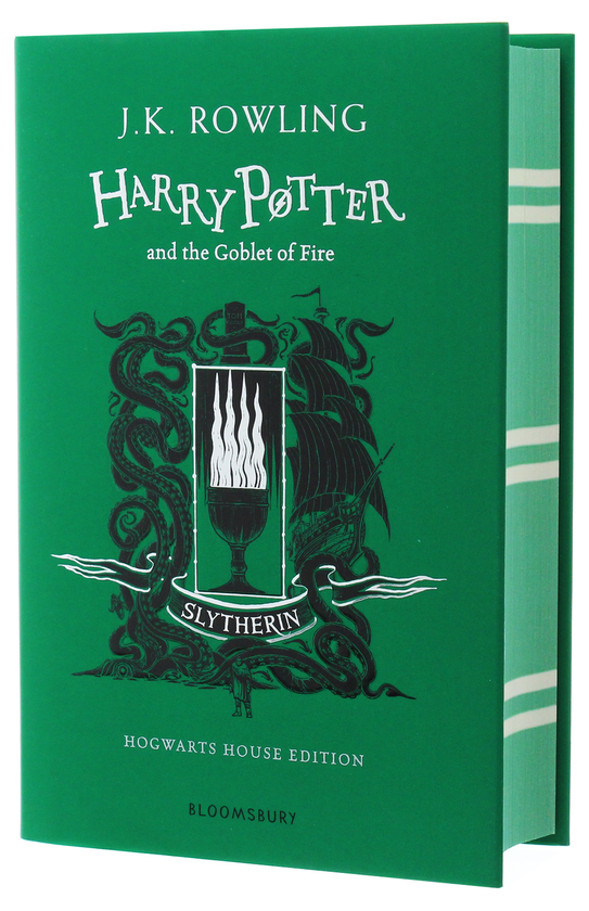 Бумажная книга «Harry Potter and the Goblet of Fire (Slytherin Edition)», автор Джоан Роулинг - фото №1