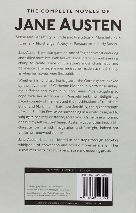 Бумажная книга «The Complete Novels of Jane Austen», автор Джейн Остин - фото №1