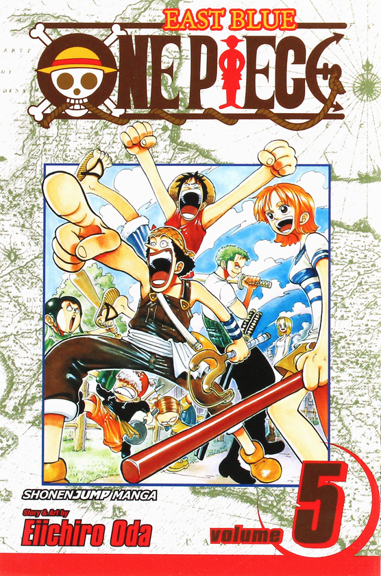 Паперова книга «One Piece. Volume 5», автор Еїтіро Ода - фото №1