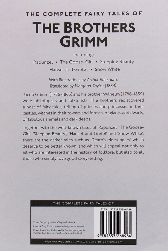 Паперова книга «The Complete Fairy Tales of The Brothers Grimm», автор Брати Грімм - фото №1
