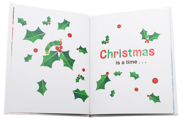 Паперова книга «Happy Christmas from the Very Hungry Caterpillar», автор Ерік Карл - фото №1