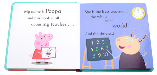 Бумажная книга «Peppa Pig. My Best Teacher», автор Лорен Холовэйти - фото №1