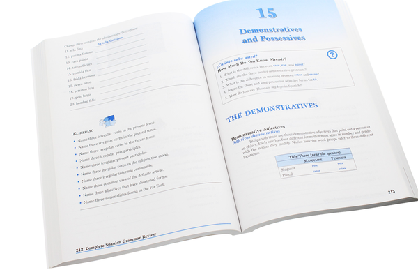Паперова книга «Complete Spanish Grammar Review», автор Уільям Харві - фото №1
