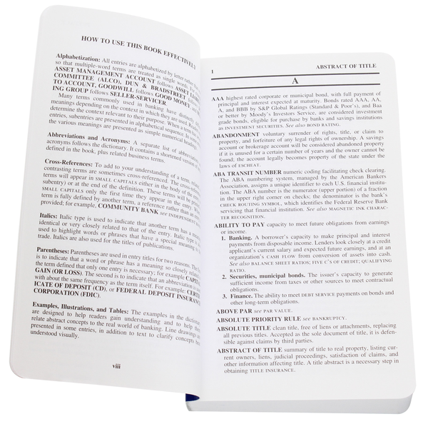 Паперова книга «Dictionary of Banking Terms», автор Томас Фітч - фото №1