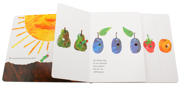 Паперова книга «The Very Hungry Caterpillar», автор Ерік Карл - фото №1