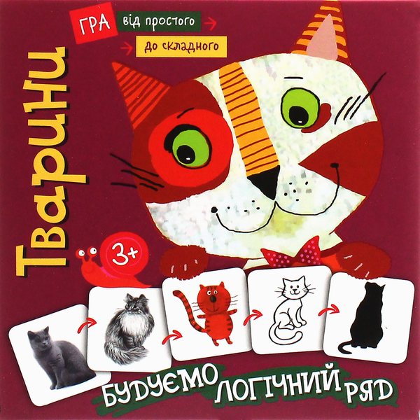 Паперова книга «Від простого до складного. Тварини», автор Олександр Литовченко - фото №1