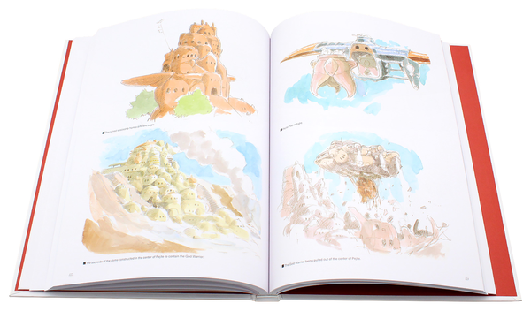 Бумажная книга «Nausicaa of the Valley of the Wind: Watercolor Impressions », автор Хаяо Миядзаки - фото №1