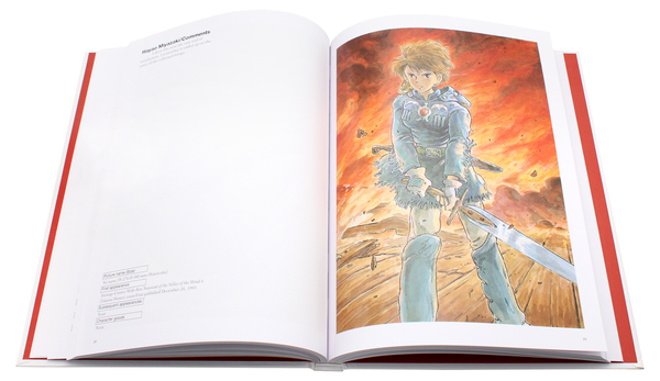 Бумажная книга «Nausicaa of the Valley of the Wind: Watercolor Impressions », автор Хаяо Миядзаки - фото №1