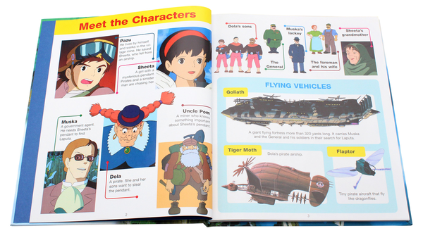 Бумажная книга «Castle in the Sky Picture Book», автор Хаяо Миядзаки - фото №1