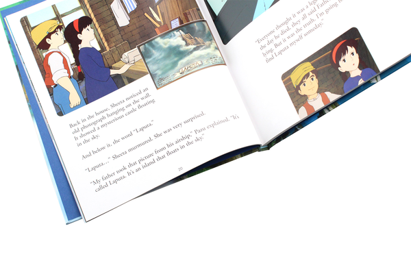 Бумажная книга «Castle in the Sky Picture Book», автор Хаяо Миядзаки - фото №1