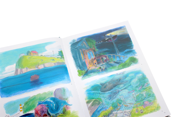 Бумажная книга «The Art of Ponyo», автор Хаяо Миядзаки - фото №1