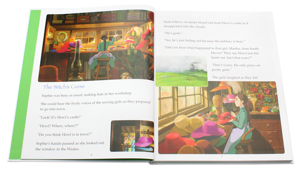 Паперова книга «Howl's Moving Castle Picture Book», автор Діана Вінн Джонс - фото №1