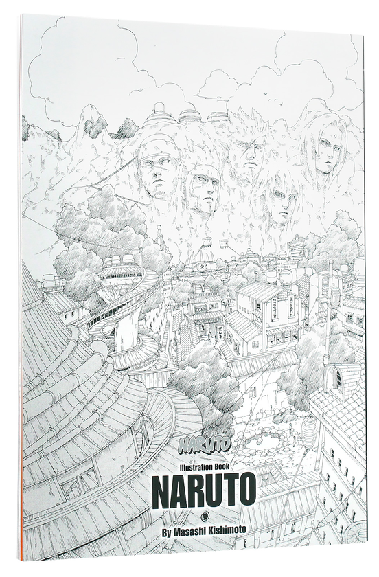 Паперова книга «Naruto Illustration Book», автор Масаси Кісімото - фото №1