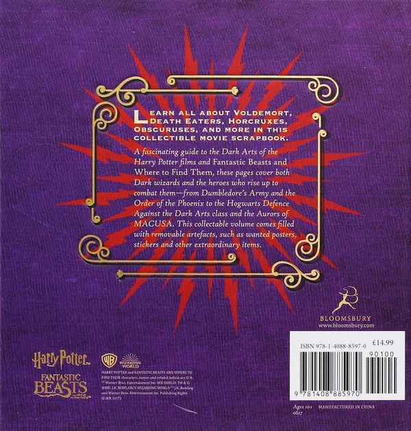 Паперова книга «J.K. Rowling's Wizarding World. The Dark Arts. A Movie Scrapbook», автор Брати Ворнер - фото №1