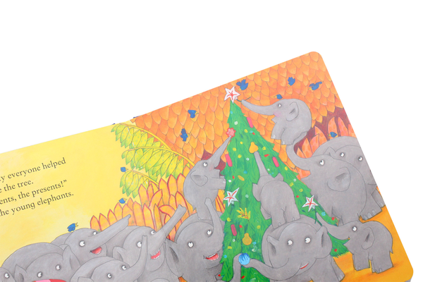 Паперова книга «Elmer's Christmas», автор Девід Маккі - фото №1