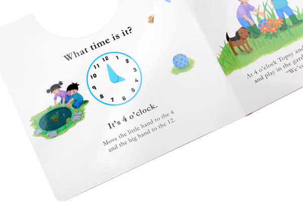 Бумажная книга «Topsy and Tim. Our Day. Clock Book», авторов Джин Адамсон, Гарет Адамсон - фото №1