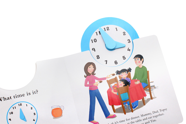 Бумажная книга «Topsy and Tim. Our Day. Clock Book», авторов Джин Адамсон, Гарет Адамсон - фото №1