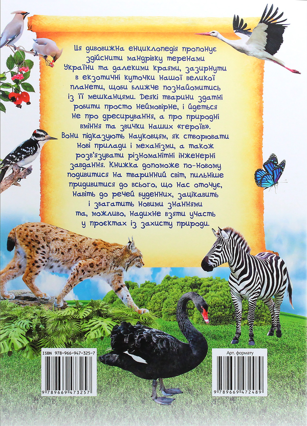 Бумажная книга «Дивовижна енциклопедія про тварин у запитаннях і відповідях», автор Владимир Верховень - фото №1