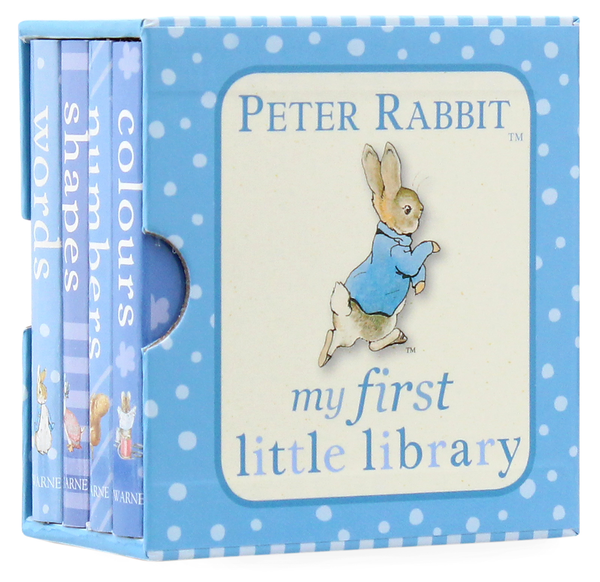 [object Object] «Peter Rabbit. My First Little Library. Numbers. Shapes. Words. Colours (комплект из 4 книг)», автор Беатрис Поттер - фото №1