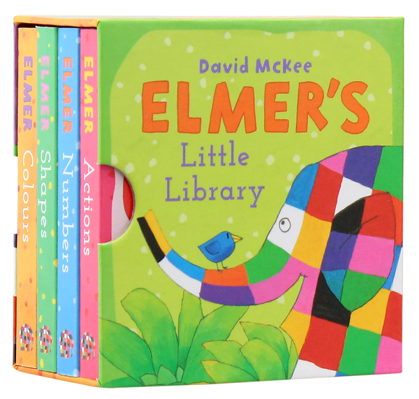 Бумажная книга «Elmer’s Little Library», автор Дэвид Макки - фото №1