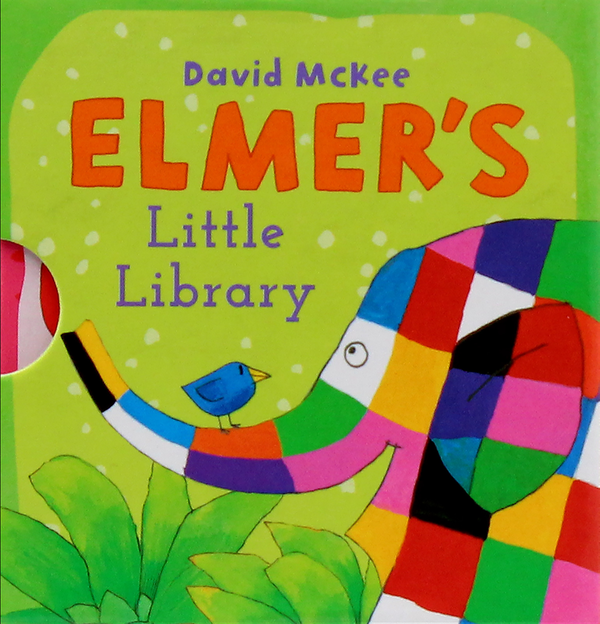 Бумажная книга «Elmer’s Little Library», автор Дэвид Макки - фото №1