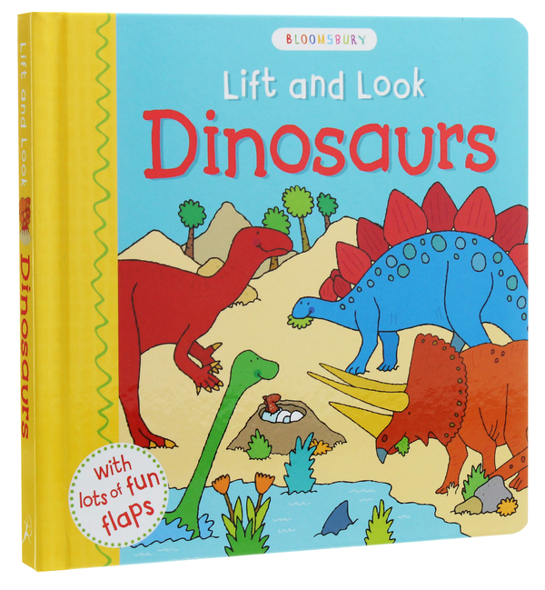 Паперова книга «Lift and Look. Dinosaurs», автор Саймон Абботт - фото №1