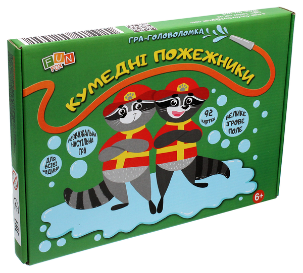  «Игра-головоломка Fun Fox Кумедні пожежники (4826314512451)», бренда Fun Fox - фото №1