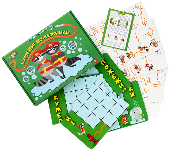  «Игра-головоломка Fun Fox Кумедні пожежники (4826314512451)», бренда Fun Fox - фото №1