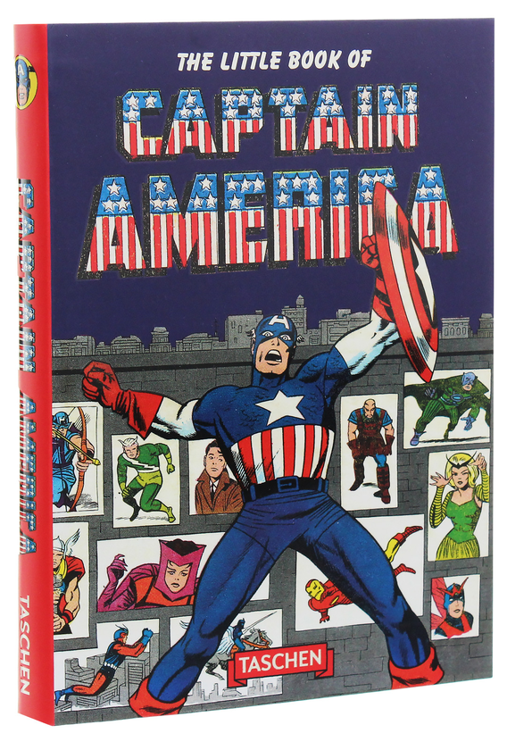 Бумажная книга «The Little Book of Captain America», автор Рой Томас - фото №1