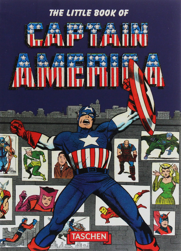 Бумажная книга «The Little Book of Captain America», автор Рой Томас - фото №1