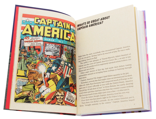 Бумажная книга «The Little Book of Captain America», автор Рой Томас - фото №1