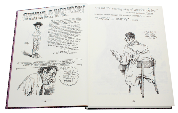 Паперова книга «Sketchbook. Volume 5. 1989-1998», автор Роберт Крамб - фото №1