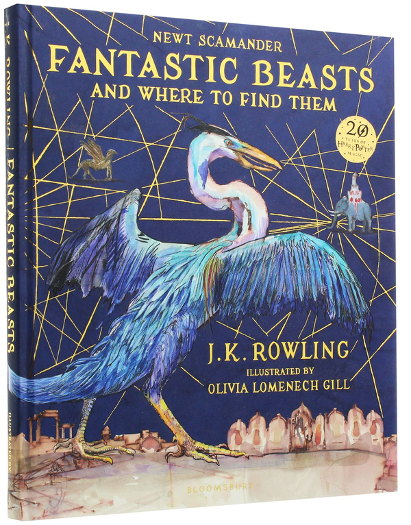 Бумажная книга «Fantastic Beasts and Where to Find Them», автор Джоан Роулинг - фото №1