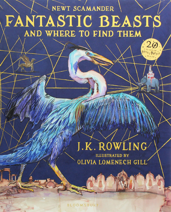 Бумажная книга «Fantastic Beasts and Where to Find Them», автор Джоан Роулинг - фото №1