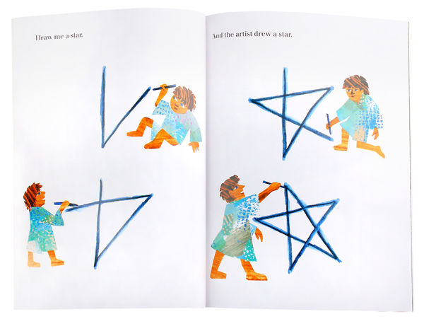 Бумажная книга «Draw Me a Star», автор Эрик Карл - фото №1