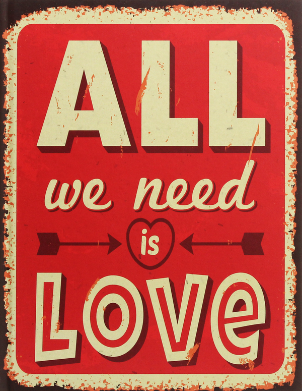 Паперова книга «ALL we need is LOVE» - фото №1