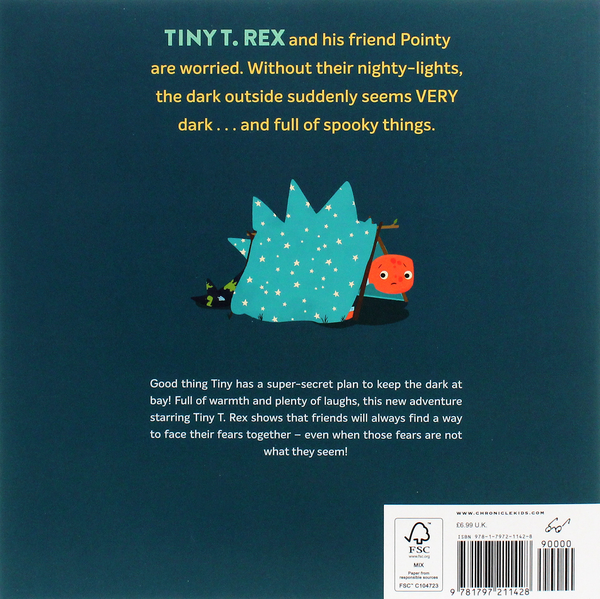 Бумажная книга «Tiny T. Rex and the Very Dark Dark», автор Джонатан Штуцман - фото №1