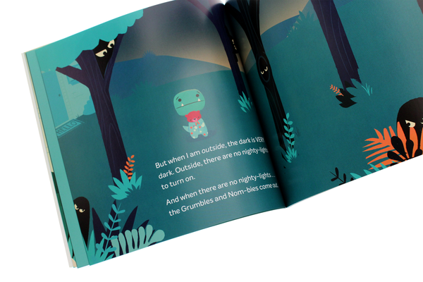 Бумажная книга «Tiny T. Rex and the Very Dark Dark», автор Джонатан Штуцман - фото №1