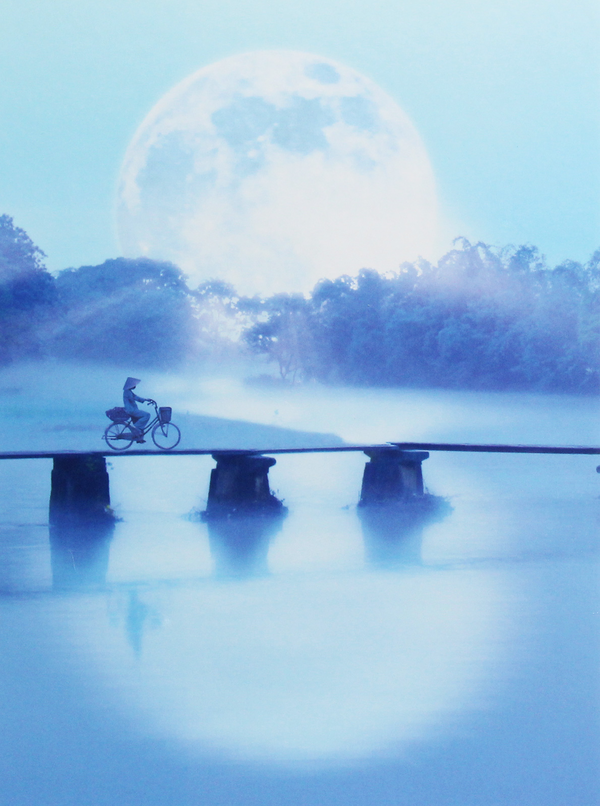 Бумажная книга «Moon Bicycle» - фото №1