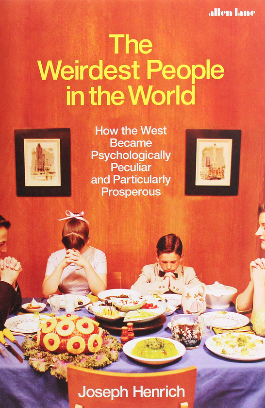 Паперова книга «The Weirdest People in the World», автор Джозеф Генріх - фото №1