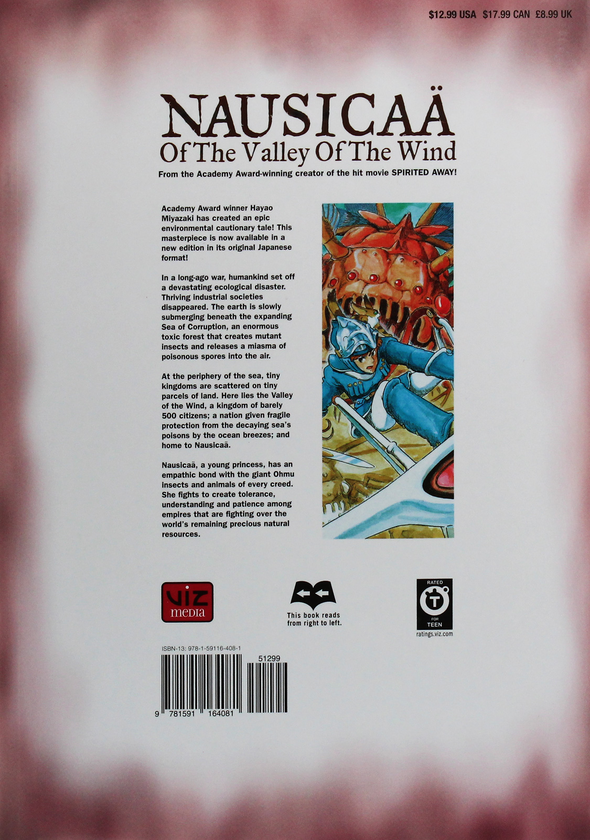 Бумажная книга «Nausicaa of the Valley of the Wind. Volume 1», автор Хаяо Миядзаки - фото №1