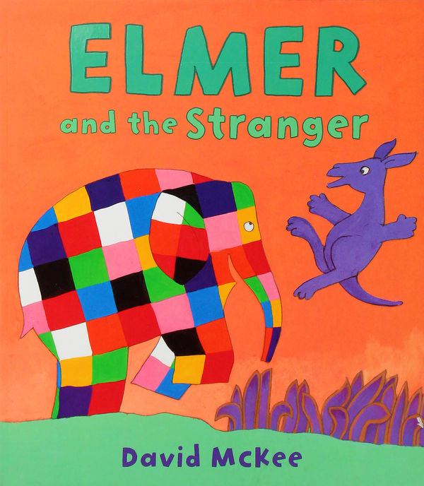 Паперова книга «Elmer and the Stranger», автор Девід Маккі - фото №1