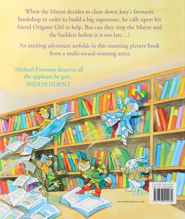Паперова книга «The Little Bookshop and the Origami Army» - фото №1
