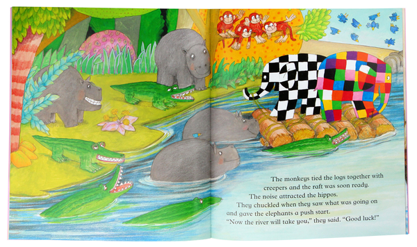 Бумажная книга «Elmer and the Whales», автор Дэвид Макки - фото №1