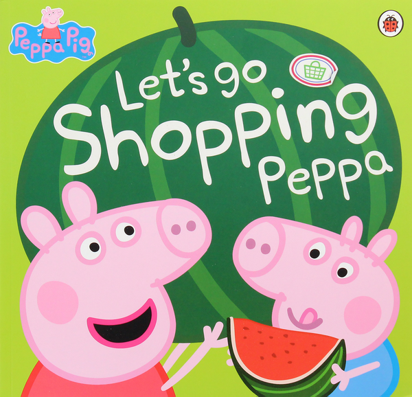 Бумажная книга «Peppa Pig. Let's Go Shopping Peppa», автор Лорен Холовэйти - фото №1