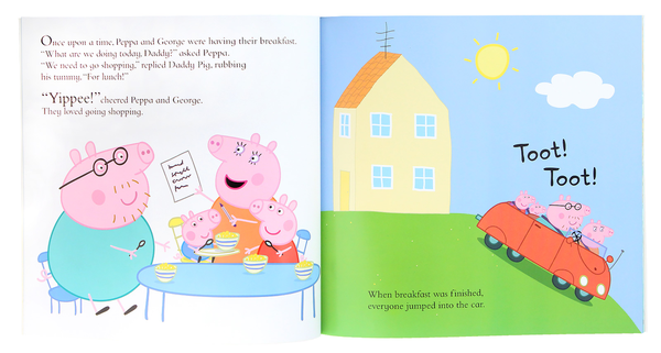Бумажная книга «Peppa Pig. Let's Go Shopping Peppa», автор Лорен Холовэйти - фото №1