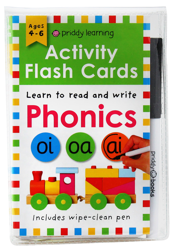 Бумажная книга «Activity Flash Cards. Phonics (+ with a wipe clean pen)», автор Роджер Придди - фото №1